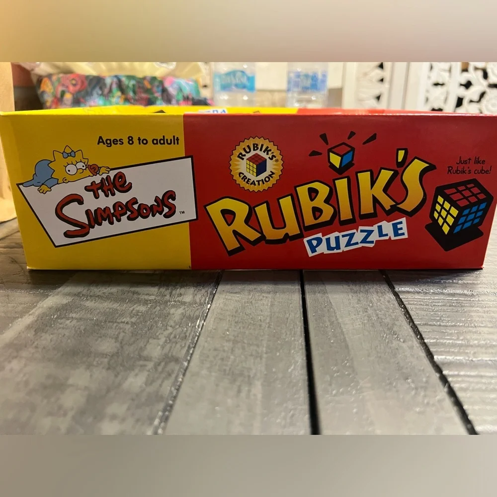 Simpsons Rubik's Puzzle Homer's Head Game Sealed Box